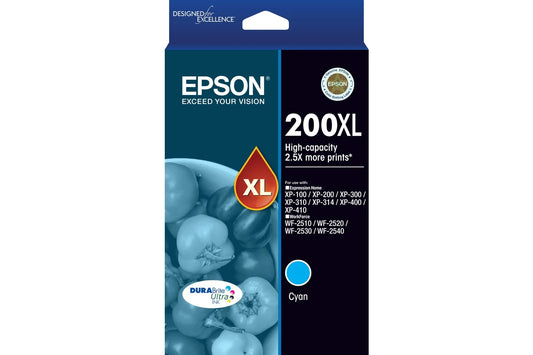 Epson 200 HY Cyan Ink Cart