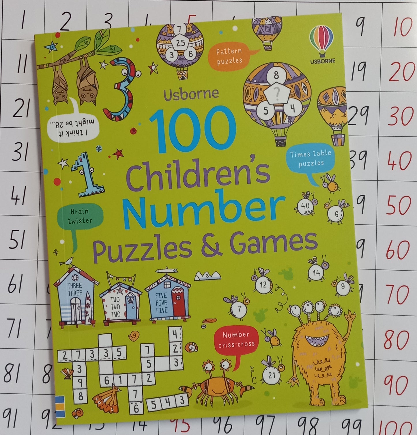 100 Children's Number Puzzles and Games