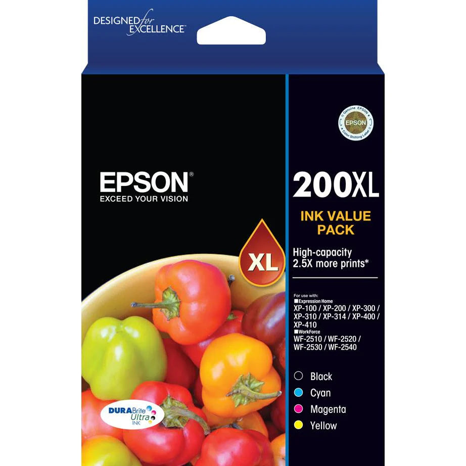 Epson 200 4 HY Ink Value Pack