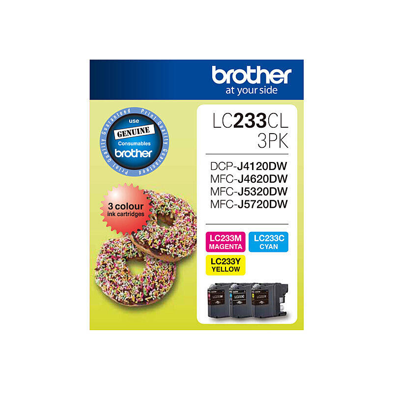 Ink Brother LC233 CL 3 pack CMY