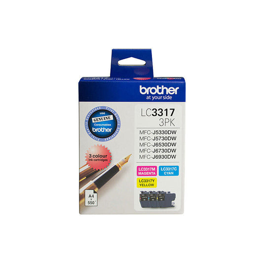 Ink Brother LC3317 3 pack CMY