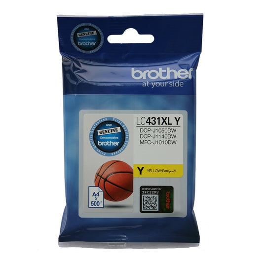 Brother LC431BK Yel Ink Cart