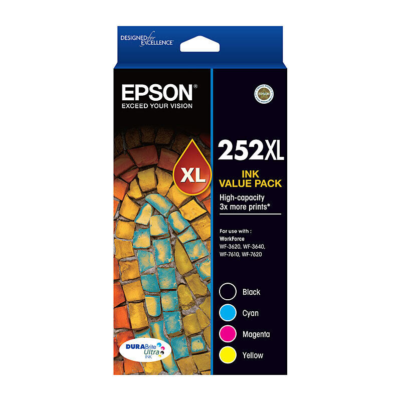 Epson ink 252 4 col value pack hy