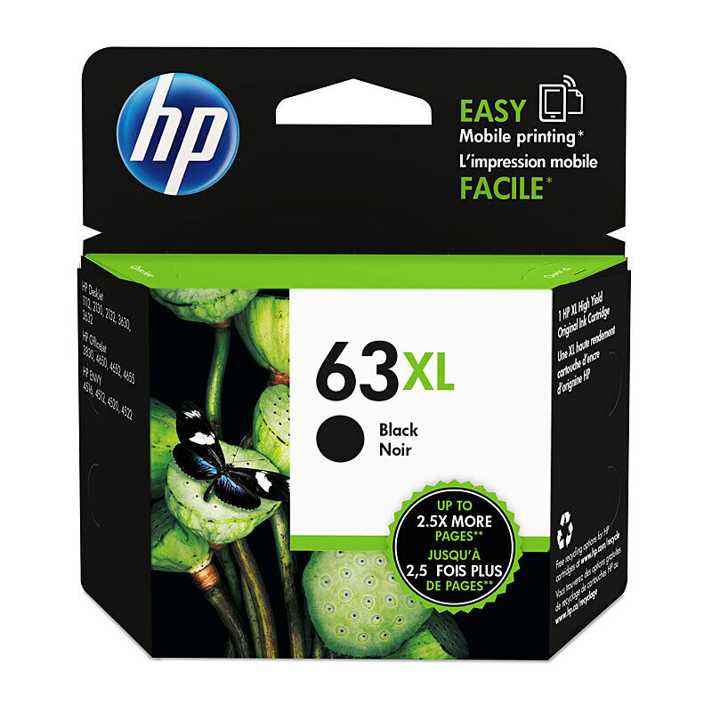 Ink HP 63 Black XL