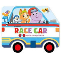 Race Car - Pull Back Book