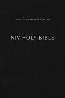 NIV, Holy Bible, Compact, Paperback, Black, Comfort Print