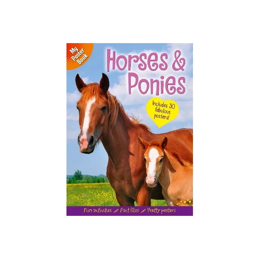 My Poster Book Horses & Ponies