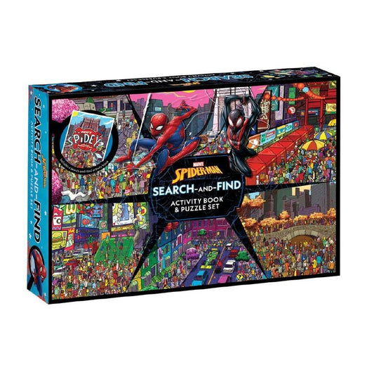 Spider-man search and find book and puzzle