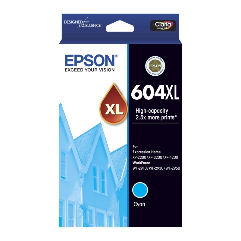 Epson 604 XL Cyan Ink
