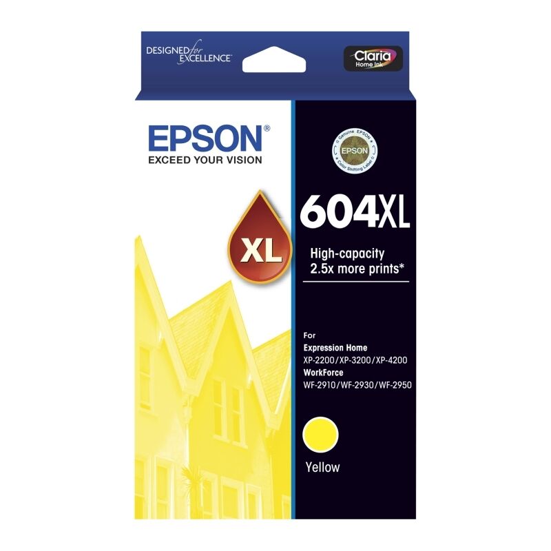 Epson 604 XL Yellow Ink