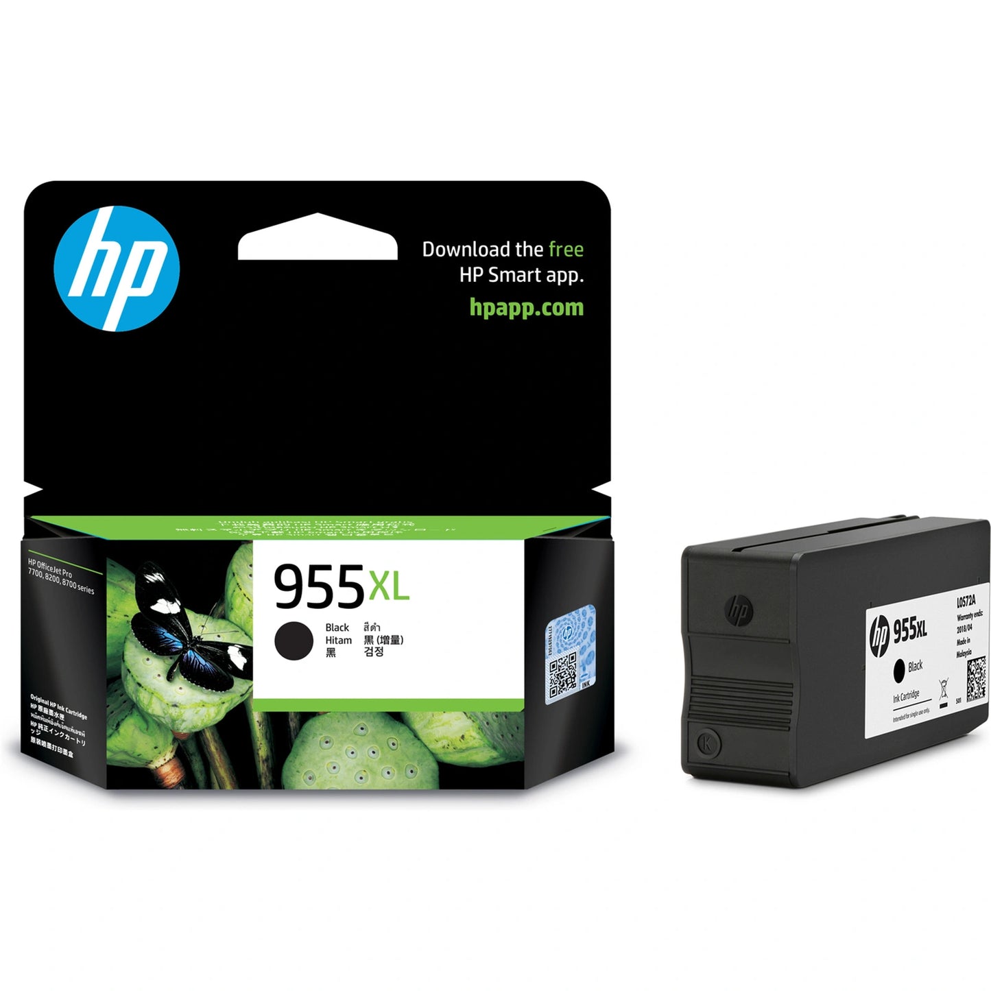 HP 955XL Black Ink L0S72AA