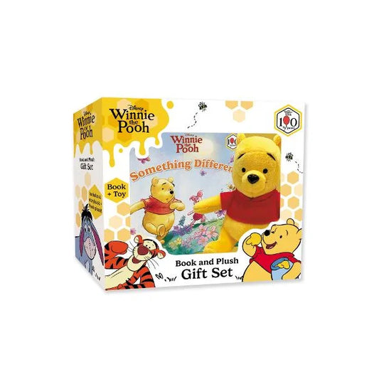 WINNIE THE POOH 100TH ANNIVERSARY BOOK AND PLUSH S